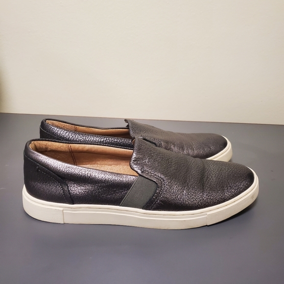 Frye Ivy  Gold Mule Slip On Loafers Women's Sz 8.5 - Picture 3 of 6